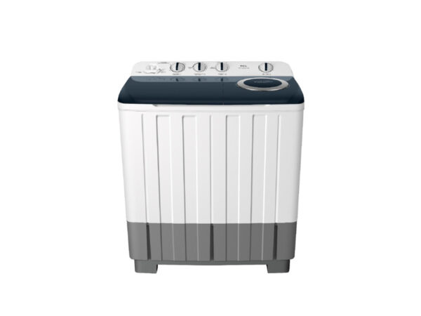 TCL 8kg Twin Tub Semi-Automatic Washing Machine F207TT; 4.5kg Spin Capacity, Shower Rinse, Lint Filter, Soak Function