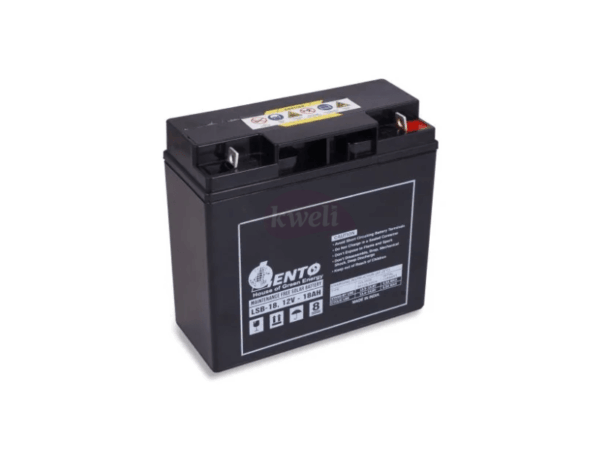 Lento 18AH 12V 216Wh Sealed Maintenance-free VLRA Battery, Made in India