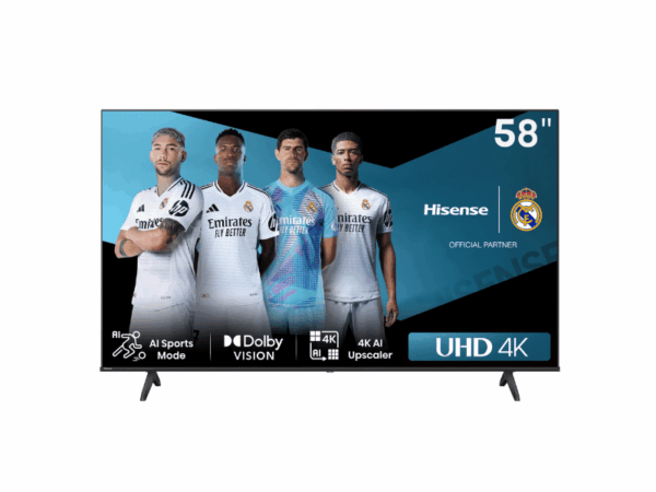 Hisense 58-inch Frameless UHD 4K Smart TV 58A6N