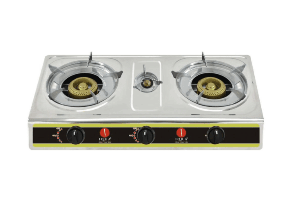 IQRA 3-Burner Gas Stove IQ-GS3BSS