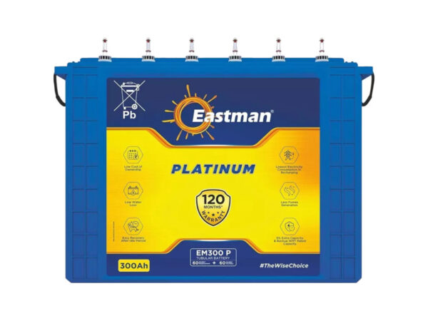 Eastman 12V 300Ah Tubular Solar Battery